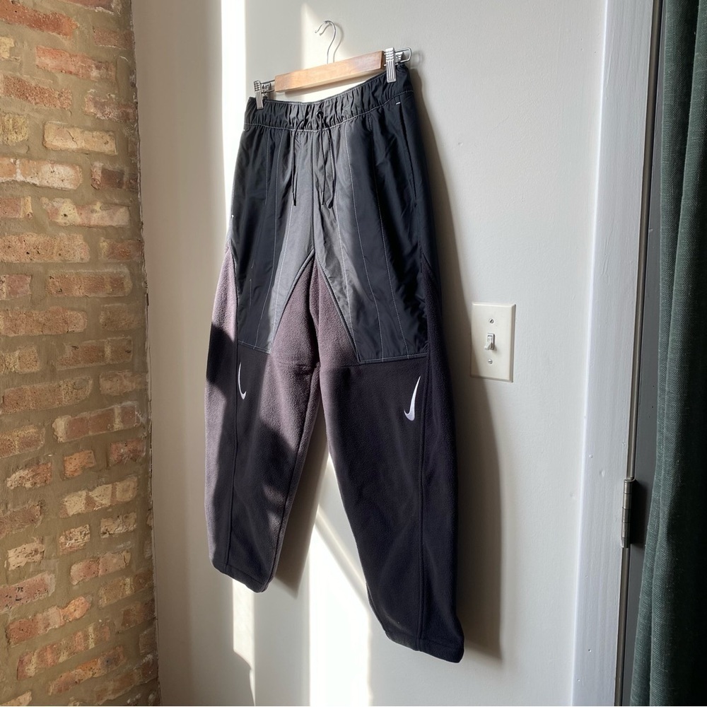 Nike Women’s Pinstripe Black Thermal Joggers – Size Small very warm and soft - Picture 3 of 15